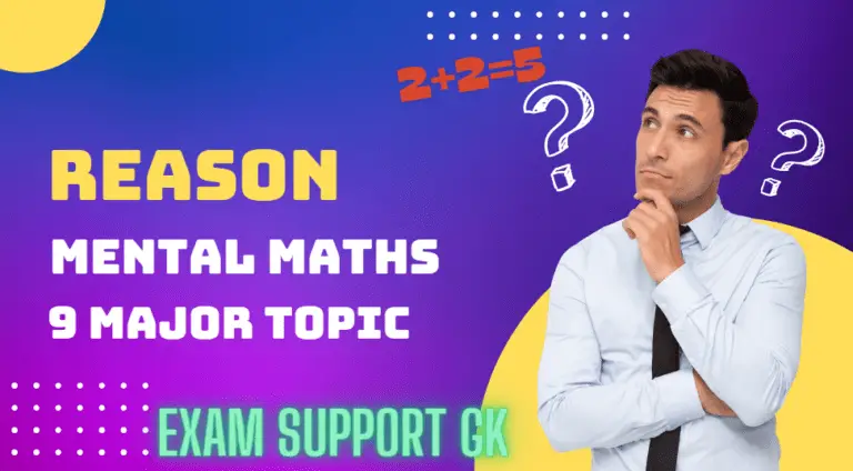 9+ Major topic of Reasoning And Mental Math’s//Reasoning in Assamese