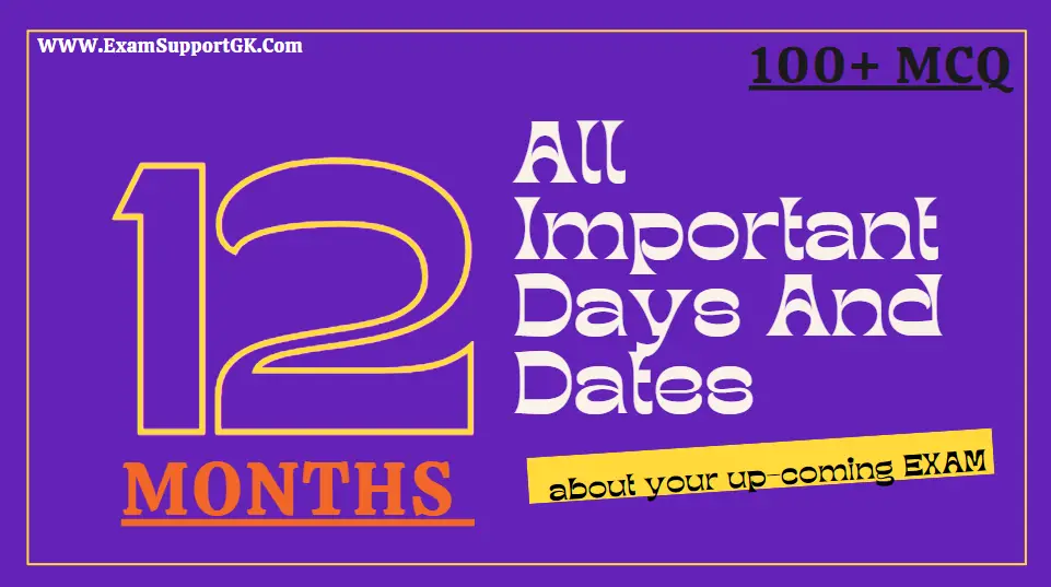 All Important Days And Dates || All Important Days And Dates gk || Important Days  gk ||   Important   Dates gk || Important days and dates PDF || 50 important days of India || 100 Important Days of India || List of Important Days in India PDF || Events of National and International importance PDF