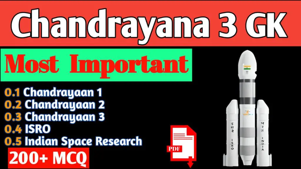 Chandrayaan 3 GK Chandrayaan 3 GK in ENGLICH chandrayaan 3 gk questions and answerschandrayaan 3 gk questionschandrayaan 3 gk questions pdfchandrayaan 3 gk quizchandrayaan 3 gk question in englishabout chandrayaan 3 gk questionschandrayaan 3 gk question answerchandrayaan 3 gk pdfchandrayaan 3 gk questions pdf downloadchandrayaan-3 gk questions